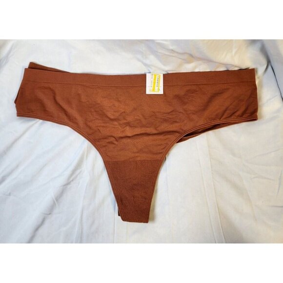 New Auden Womens Multicolor 6 Pack Thongs & Hipster Briefs Underwear Size 4X 158 - Picture 5 of 7